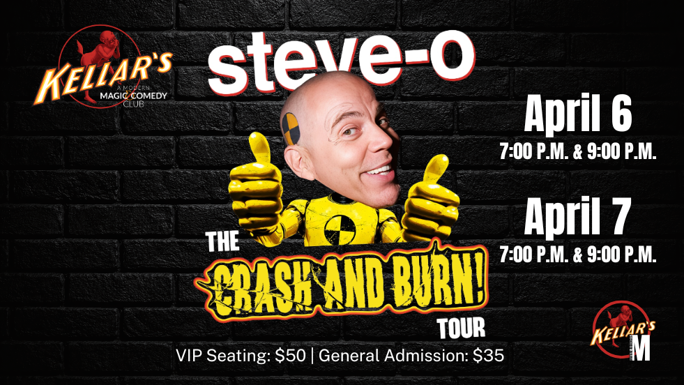 STEVE-O The Crash and Burn Tour