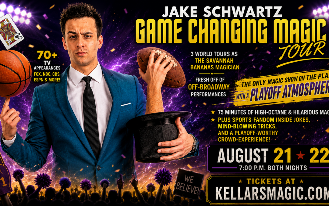 Jake Schwartz Game Changing Magic Tour